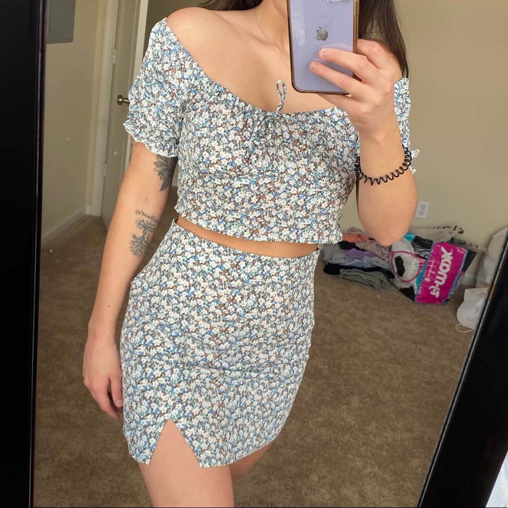 Floral Two Piece